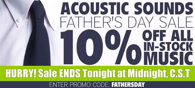 Father's Day Sale Ends at Midnight