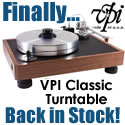 VPI Classic Turntable with JMW10.5i Tonearm