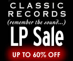 Classic Records LP Sale