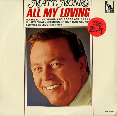 Matt Monro - All My Loving - PLIB_LRP3423S__46443__01152009121952-4667