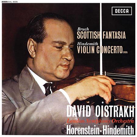David Oistrakh - Bruch: Scottish Fantasia / Hindemith: Violin Concerto [1939)