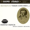 Charles Munch - Beethoven: Violin Concerto in D - Jascha Heifetz, violin -  200 Gram Vinyl Record