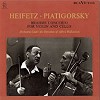 Jascha Heifetz, Violin / Gregor Piatigorsky, Cello - Brahms: Concerto for Violin & Cello -  180 Gram Vinyl Record
