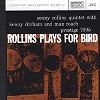 Sonny Rollins Quintet - Rollins Plays For Bird -  XRCD CD
