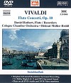 Helmut Muller-Bruhl - Vivaldi: Flute Concerti, Op. 10 -  DVD Audio