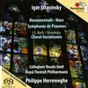 Philippe Herreweghe - Stravinsky: Monumentum -  Hybrid Multichannel SACD