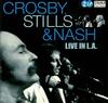 Crosby, Stills & Nash - Live In LA -  Vinyl LP with Damaged Cover 