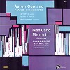 Aaron Copland - Copland/ Menotti: Piano Concerto/ Earl Wild -  Low Serial Numbered Vinyl Record