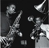 Francis Wolff - John Coltrane with Lee Morgan - Blue Train Session, 09/15/57 -  Photo Print