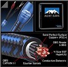 AudioQuest - Montblanc Cable w/72v DBS (6 feet pair) -  Speaker Cables