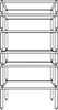 Billy Bags - #1824 Amp Stand including Tips -  Amplifier Stand