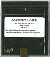 Marigo Audio - VTS Green Tuning Dots/ 2 mm/ set of 12  -  System Enhancements