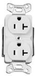 Furutech - Wall Plug FP-20A(R) (JP) Audio Grade Receptacle Rhodium -  Connectors