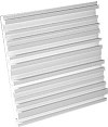 Auralex  - Metro Diffuser 2'x2'x2' diffuser panel (White) - Box of 12 -  Room Treatments