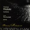 Andrzej Hiolski and Jerzy Marchwinski - Schubert: Schwanengesang -  Preowned Vinyl Record