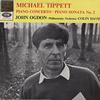 Ogdon, Davis, Philharmonia Orchestra - Tippett: Piano Concerto, Piano Sonata No. 2 -  Preowned Vinyl Record