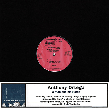 Anthony Ortega - A Man And His Horns