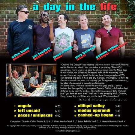 Quentin Collins All Star Quintet - A Day In The Life