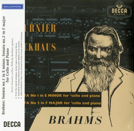 Pierre Fournier & Wilhelm Backhaus - Brahms: Sonatas For Cello And Piano