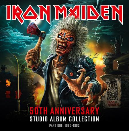 Iron Maiden - 50th Anniversary Studio Album Collection, Part One: 1980-1992
