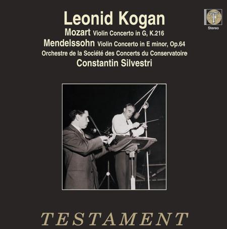 Leonid Kogan - Mozart & Mendelssohn: Violin Concertos/ Silvestri