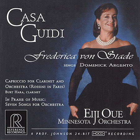 Frederica von Stade - Dominick Argento: Casa Guidi/ Frederica von Stade, mezzo-soprano/ Eiji Oue/ Minnesota Orchestra