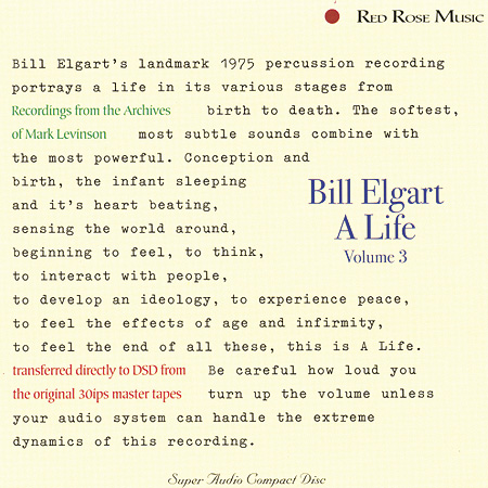 Bill Elgart - A Life, Volume 3