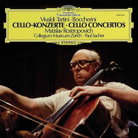 Mstislav Rostropovich - Vivaldi, Tartin, Boccherini: Cello Concertos