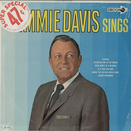 Jimmy Davis - Jimmy Davis Sings