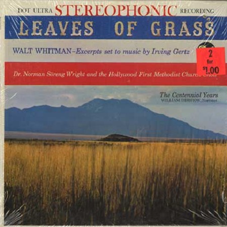 Dr. Wright and The Hollywood First Methodist Church Choir - Leaves Of Grass/stereo