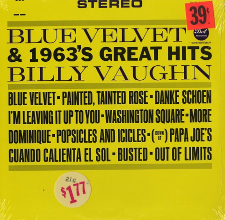 Billy Vaughn - Blue Velvet & 1963's Greatest Hits