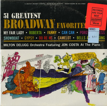 Milton Delugg - 51 Greatest Broadway Favorites