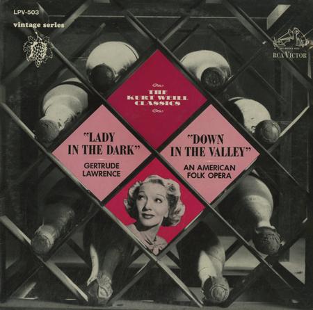 Kurt Weill - Lady In The Dark, Down In The Valley