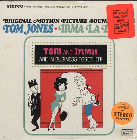 Original Soundtrack - Tom Jones/Irma La Douce