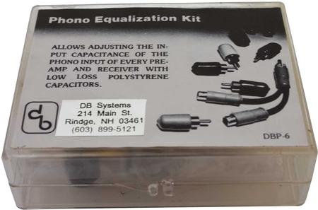 D.B. Systems - DB Systems DBP-6 Phono Capacitor Loading Kit