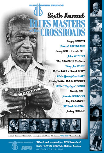Blue Heaven Studios - Blues Masters at the Crossroads 6  (2003)  Poster 