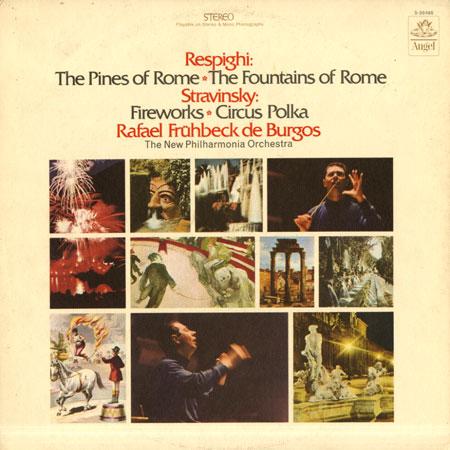 Fruhbeck de Burgos, New Philharmonia Orchestra - Respighi: Pines Of Rome etc.