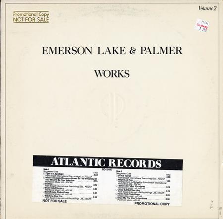 Emerson, Lake & Palmer - Works, Volume 2