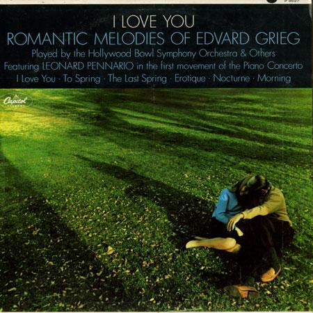 Various Artists - I Love You - Romantic Melodies Of Edvard Grieg
