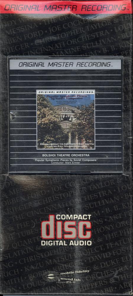 Mark Ermler, Bolshoi Theatre Orchestra - Popular Symphonic Pieces By Soviet Composers