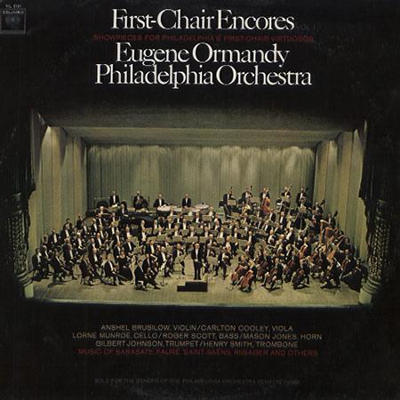 Ormandy, Philadelphia Orchestra - First-Chair Encores Vol. 1