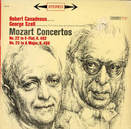 Casadesus, Szell, The Columbia Symphony Orchestra - Mozart: Concertos Nos. 22 & 23