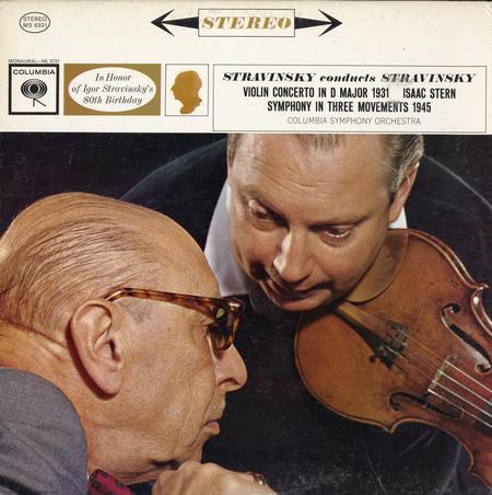 Stern, Stravinsky, Columbia Symphony Orchestra - Stravinsky: Violin Concerto