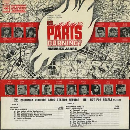 Original Soundtrack - Is Paris Burning?