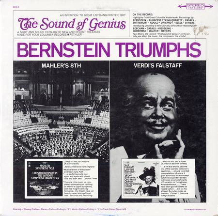 Various Artists - The Sound Of Genius - Bernstein Triumphs