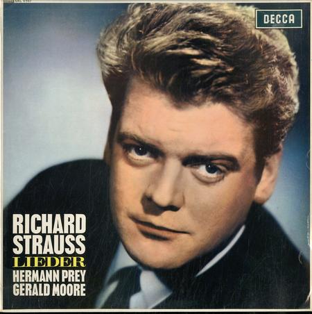 Herman Prey and Gerald Moore - Richard Strauss Lieder