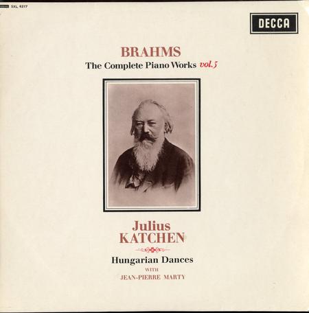 Julius Katchen - Brahms: The Complete Piano Works Vol. 5