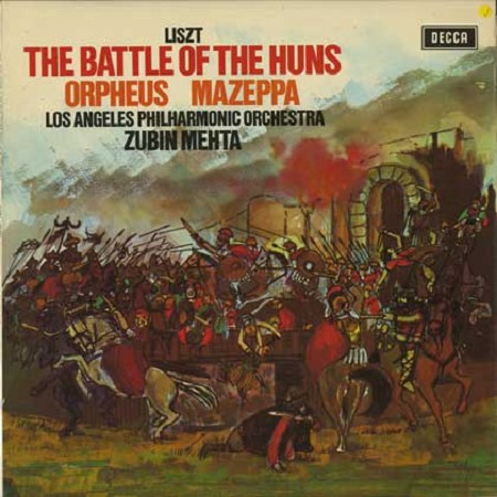 Mehta, LAPO - Liszt: Battle of the Huns, Mazeppa