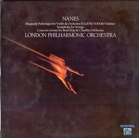 Fodor, London Philharmonic Orchestra - Nanes: Rhapsody Pathetique