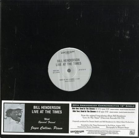 Bill Henderson - Live At The Times
